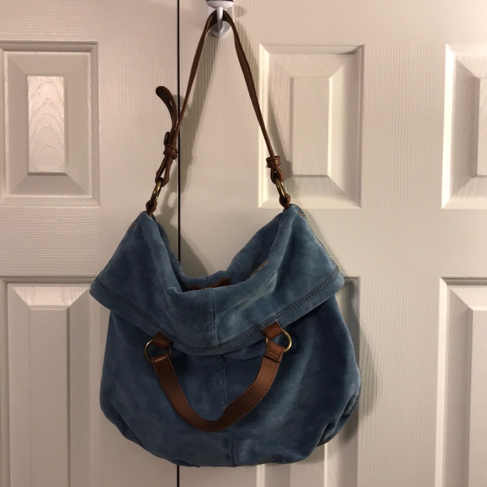 Lucky Brand | The Bandit Leather Foldover Hobo